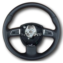 Sport leather steering-wheel multiprocessing for Audi A3 / A4 Q5 ref 8R0419091G TNA / 8R0419091G WUL